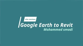 Google Earth to Revit