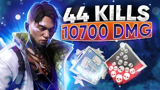 ЗР-230! 44 KILLS & 10700 DMG ON CRYPTO.EXE, FOR 2 GAMES ! крипто гайд апекс легенд реликвия apex