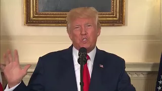 President Trump CONDEMNS KKK! Speaks after VIOLENT Charlottesville rally