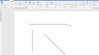 How to Draw Straight Lines Vertical & Horizontal in MS Word (2003-2016)