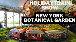 New York Botanical Garden Glow & Holiday Train Show 2021✨