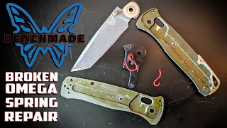 Benchmade Bailout | Omega Spring Replacement