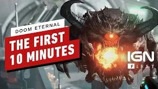 The First 10 Minutes of DOOM Eternal (4K/60fps) - IGN First