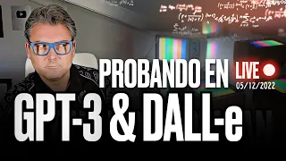 🔴 DIRECTO 05/12/2022 - Experimentando con chatGPT-3 y DALL-e - Vlog de Marc Vidal