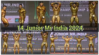 14 Junior Mr India 2024 Winner #ibbf @BodybuildingCompetition