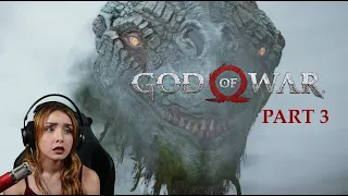 God of War - Blind First Playthrough 4K Part 3 | Brenna Daudi, A Witch, World Serpent