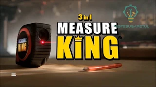Cea mai tare ruleta! 3-in-1 gata pentru orice masuratoare! Measure King