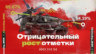 AMX M4 mle. 54 — 3 ОТМЕТКИ | Восьмой Стрим - 84,19%