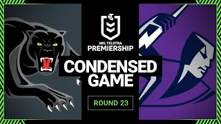 NRL 2023 | Penrith Panthers v Melbourne Storm | Condensed Match, Round 23