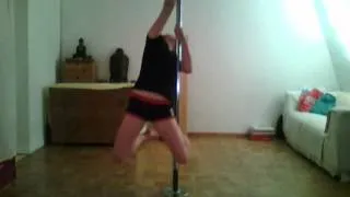 Pole Dance: Front to Back Combo Spin (Level 2)