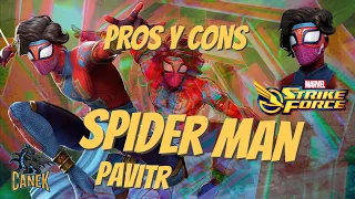PROS Y CONS: SPIDER-MAN (INDIA) PAVITR!! ANALISIS y apertura de rojas de Marvel Strike Force español