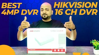 DVR Unboxing & First Look ⚡IDS-7116HQHI-M1/S 🔥 Best DVR - 16 Channel DVR #hikvision