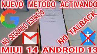 Nuevo Método Sin Pc / Eliminar cuenta google xiaomi miui 14 android 13 2023