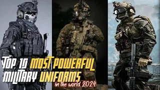 Top 10 most powerful military uniforms in the world 2024 | powerful unforms