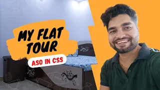 My Flat Tour😍 | ASO in CSS | Rent, Location, Facilities in Delhi| Life of an Officer, Govt. Quarters