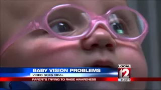 Baby vision problems: Parents raising awareness after video