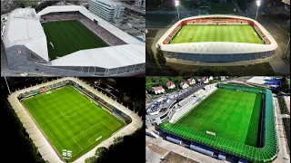 The SMALLEST STADIUM of EUROPEAN FIRST DIVISIONS 2021/22