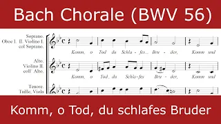 Bach - Komm, o Tod, du schlafes Bruder (Chorale)