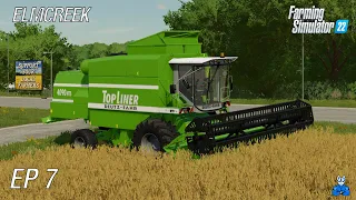 ČAS ŽETVE JEČMENA IN OVESA! | Farming Simulator 22 - Elmcreek | Epizoda 7
