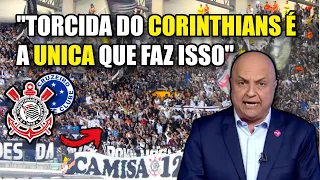 torcida do corinthians IMPRESSIONA ao CALAR Mineirão LOTADO