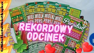 Rekordowy wkład MEGA ZDRAPEK 🪙💪😎🎈🔞  #zdrapki #zdrapkilotto #lotto #yt #youtube