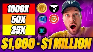 Top 10 TINY Crypto Coins Will Make You RICH AF! (LAST CHANCE - Best Crypto To Buy Now 2024)