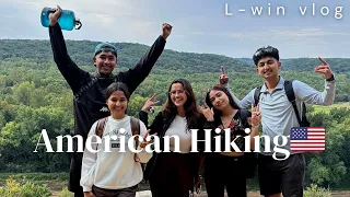 HIKE from Webster university || First hike in USA 🇺🇸|| #usacollege #nepali #internationalstudents