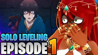 HE'S GOT A STRONG HEART! | Solo Leveling Episode 1 Reaction