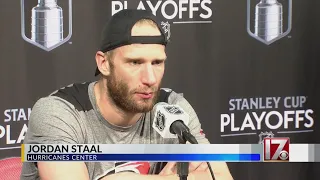 Hurricanes players speak after Game 7 loss to NY Rangers