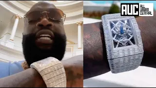 Rick Ross $2M Diamond Watch Jacob The Jeweler Blessed Him With