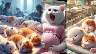 pregnant women cat story 😺 #cat #ai #viral #chatgpt #cute #funny #shorts #catlover