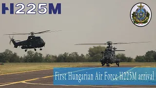 First Hungarian Air Force H225M arrival - 2023.07.17