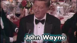 John Wayne Salutes James Cagney at AFI Life Achievement Award
