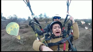 Manali paragliding || Funny Video || Maut ko ttakk se chuhke wapis aaney wali video 😜 ||