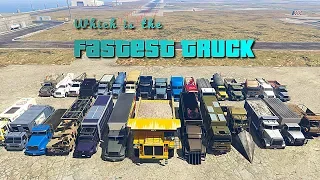 GTA V Which is the Fastest Truck | All Big Rigs