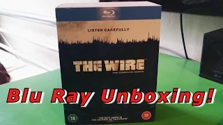 The Wire Complete Series Blu Ray Unboxing! UK Season 1-5