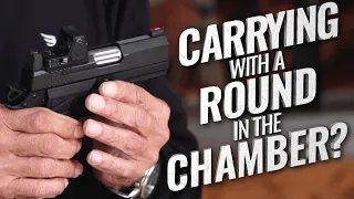 Carrying a Gun with a Live Round in the Chamber?? Massad Ayoob answers the question. Critical Mas 55