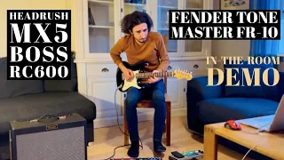 Fender | Tone Master | FR-10 | In-the-room demo | Loop | Wickedgamestyle | Daw audio in description