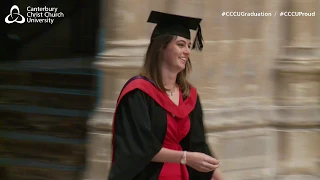 Canterbury Cathedral Graduation Ceremony LIVE 3:15pm 11 Sep 2019