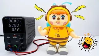 I Applied HIGH VOLTAGE to Electric Toys! #8 ⚡️DANGEROUS⚡️