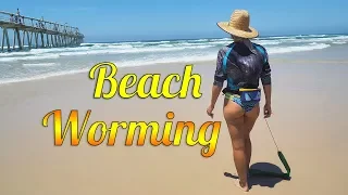 Beach Worming - how to catch beach worms