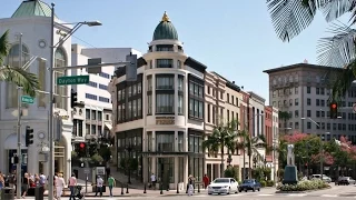 Родео Драйв и Санта Моника. Лос-Анджелес, США. Rodeo Drive and Santa Monika. Los Angeles, USA.