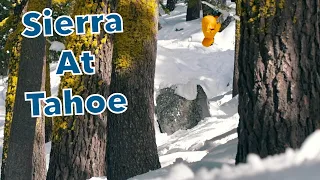 PERFECT POWDER DAY at Sierra At Tahoe! (2021)