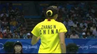 Zhang Ning VS Maria Kristin - Olimpic 2008 part 2
