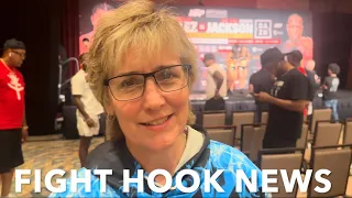 Christy Martin Boxing Legend talks about Promoting Fights and Women’s Boxing Taylor vs Serrano 2