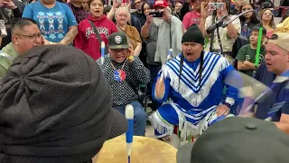 Northern Cree @ Denver March Powwow 2024 Lennyn Paskemin Fancy Shawl Special