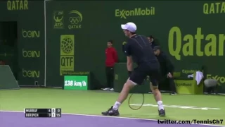 Andy Murray vs Tomas Berdych Highlights DOHA 2017