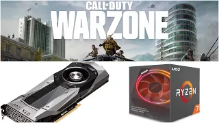 Call of Duty Warzone GTX 1080 Ti & Ryzen 7 2700x OC | 1080p | FRAME-RATE TEST