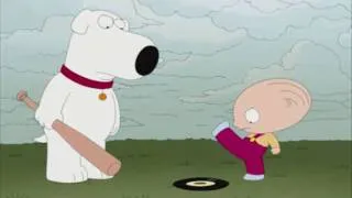 Family Guy S02E07 I Dream of Jesus Office Space Record Beat Down