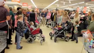 East Anglia's Children's Hospices Treehouse Choir flash mob